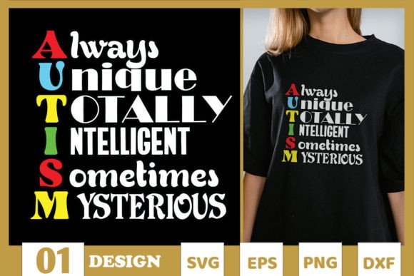 Autistic Mom Special Ed Teacher SVG Graphics and T-Shirt Designs