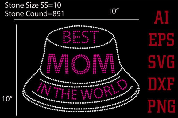 Best Mom in the World, Rhinestone Design Review