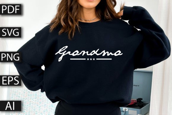 Grandma EST. 2024 SVG Design Graphics and T-Shirt Designs