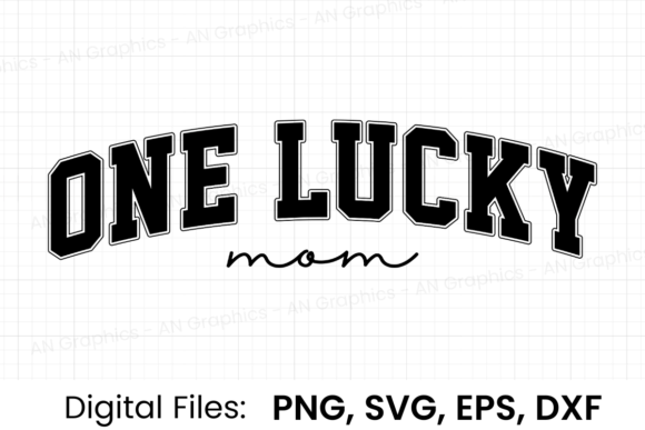 One Lucky Mom Retro Varsity SVG Review