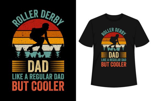 Roller Derby MOM Loud Proud T-Shirt Graphics and T-Shirt Designs
